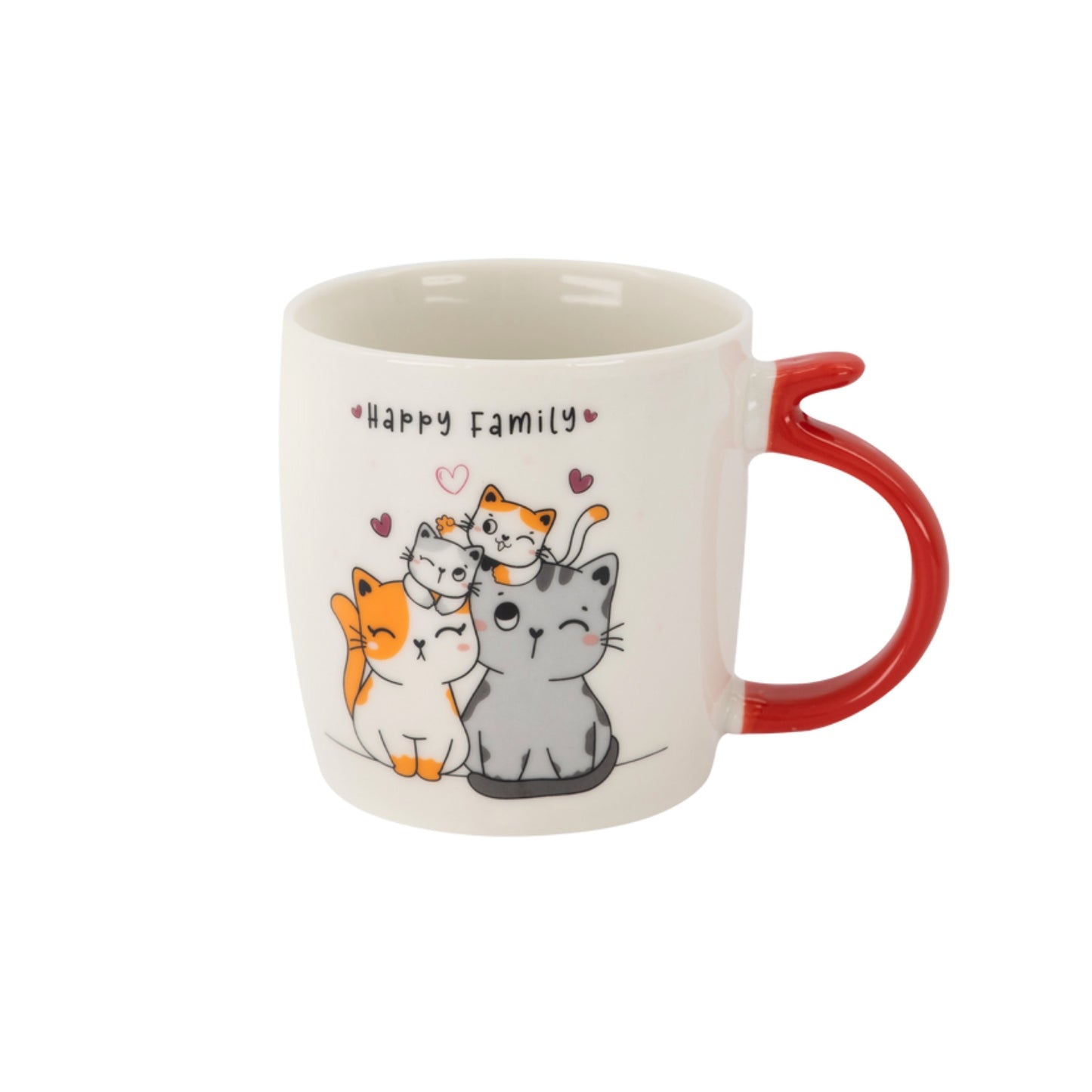 Taza Happy Family - Rojo